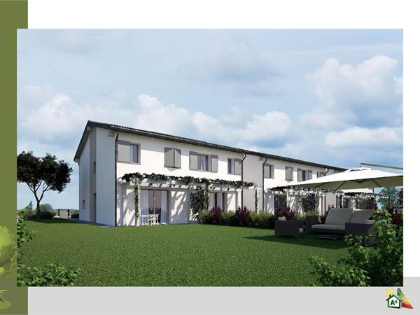 Villa abbinata con giardino esclusivo